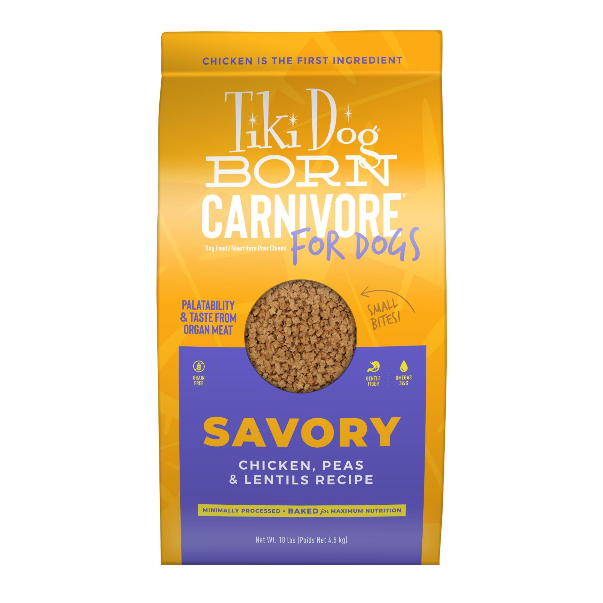 Amazon.com: Tiki Dog Born Carnivore Dog - Dog Dry Food - Baked